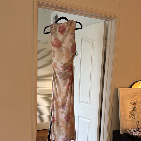 Princess Polly Floral Maxi Dress - Pink and Green - Picture 2 of 2